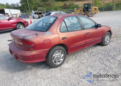 1998 Chevrolet Cavalier z USA, uszkodzony, nr VIN 1G1JC5244W7154647